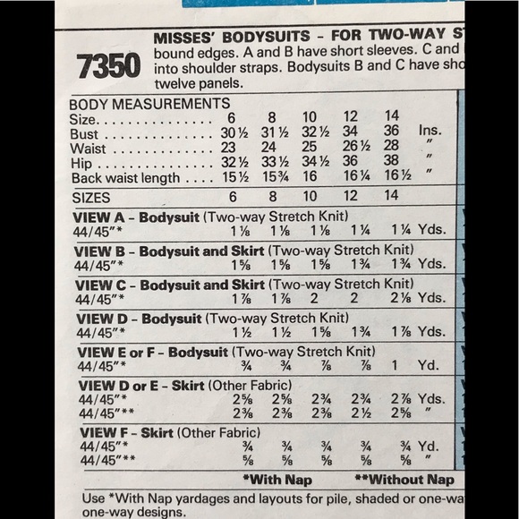 VTG Skating Dress Pattern - Picture 3 of 4